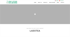 Desktop Screenshot of ladotea.com.vn